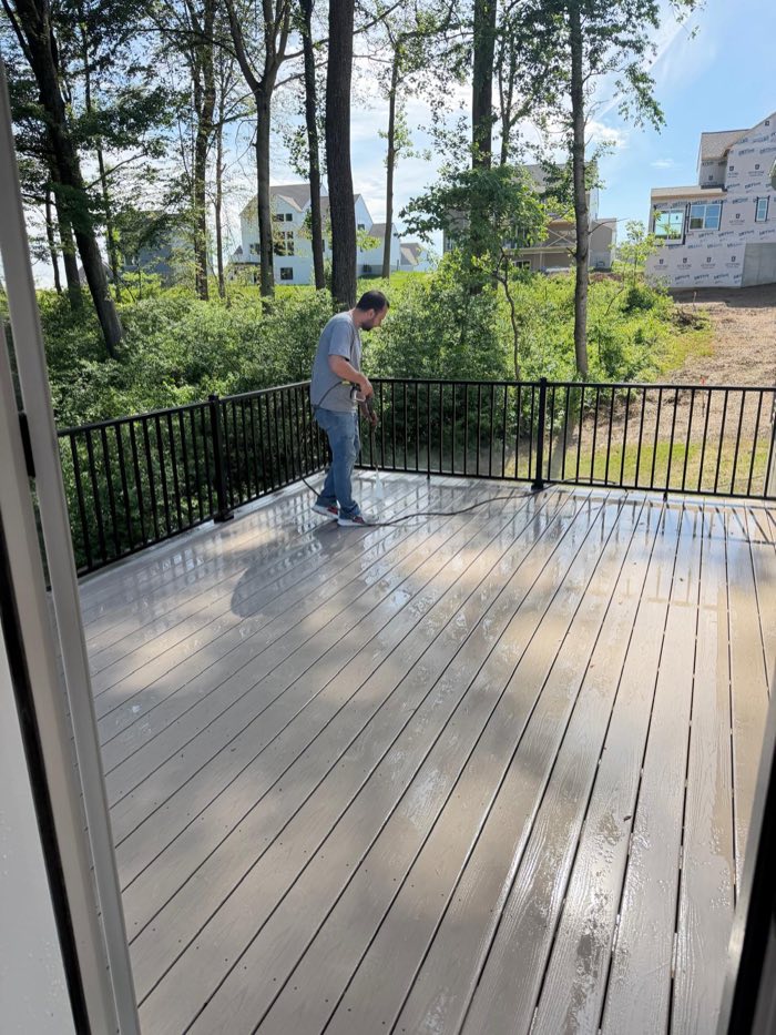 Deck Power Washing